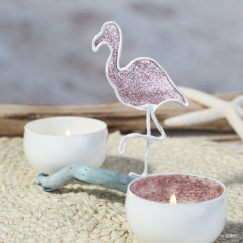 "Flamingo-Sommerdeko"